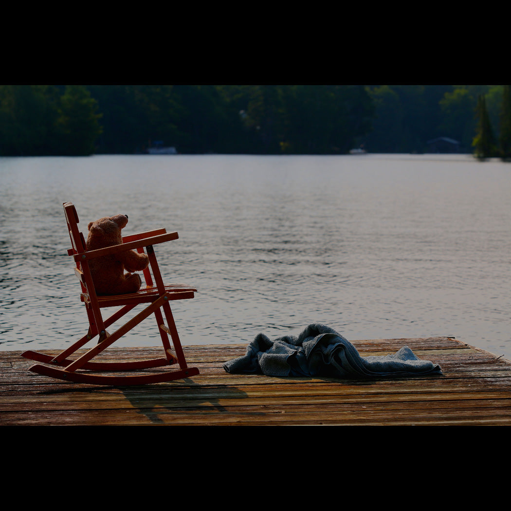 Biff da Bear on Vacation Canvas Art Print - Catalog Image - Andrew Moor Photography