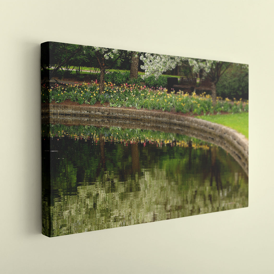 Browns Inlet Spring Canvas Art Print - Image Edges - Andrew Moor Photography