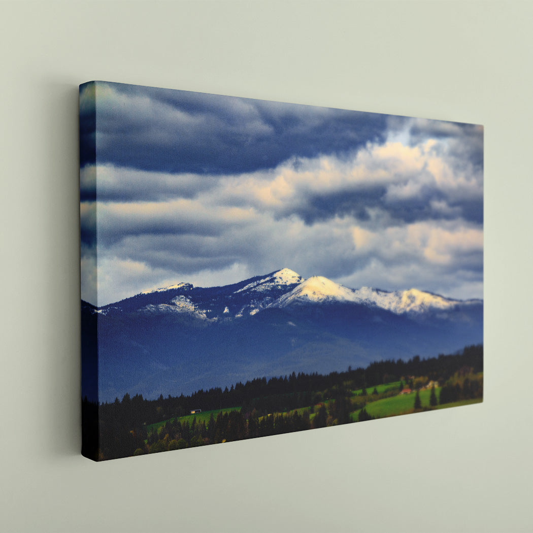 Cascades Mountains Canvas Art Print - Image Edge - Andrew Moor Photography