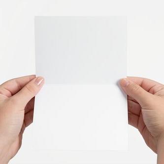 Inside view of a landscape note card - Andrew Moor Photography