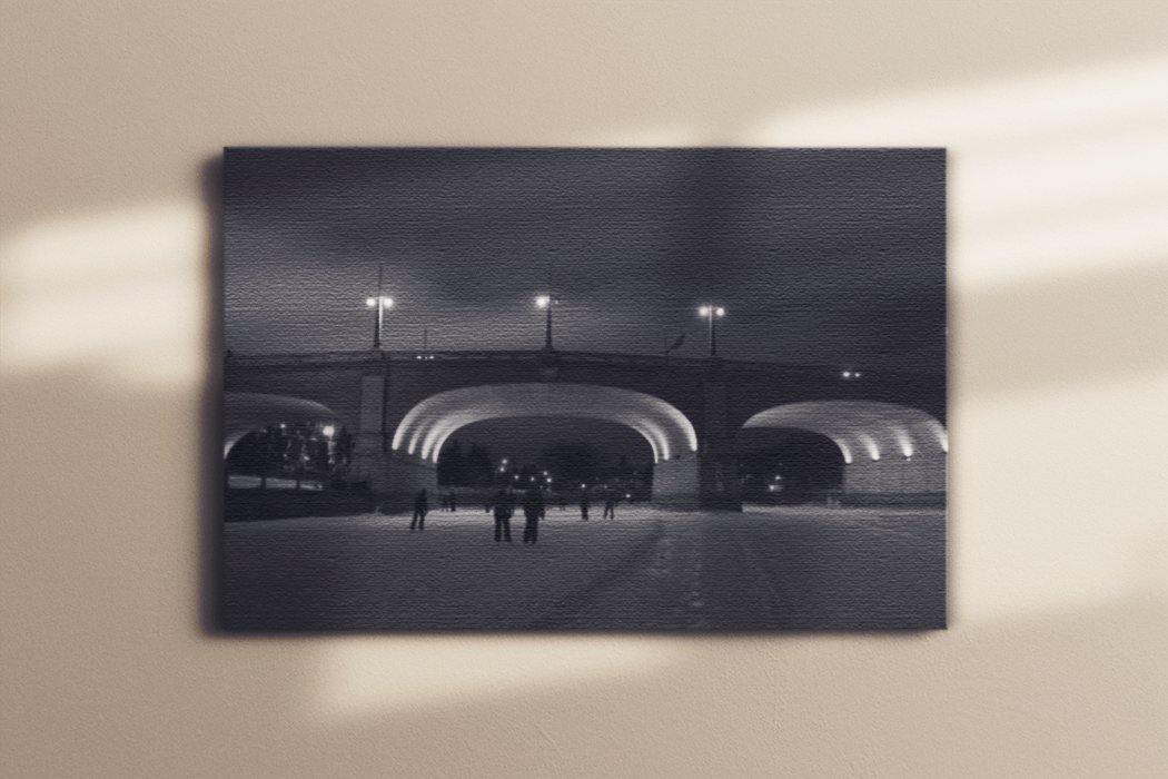 Bank Street Bridge Canvas Main - Andrew Moor Photography