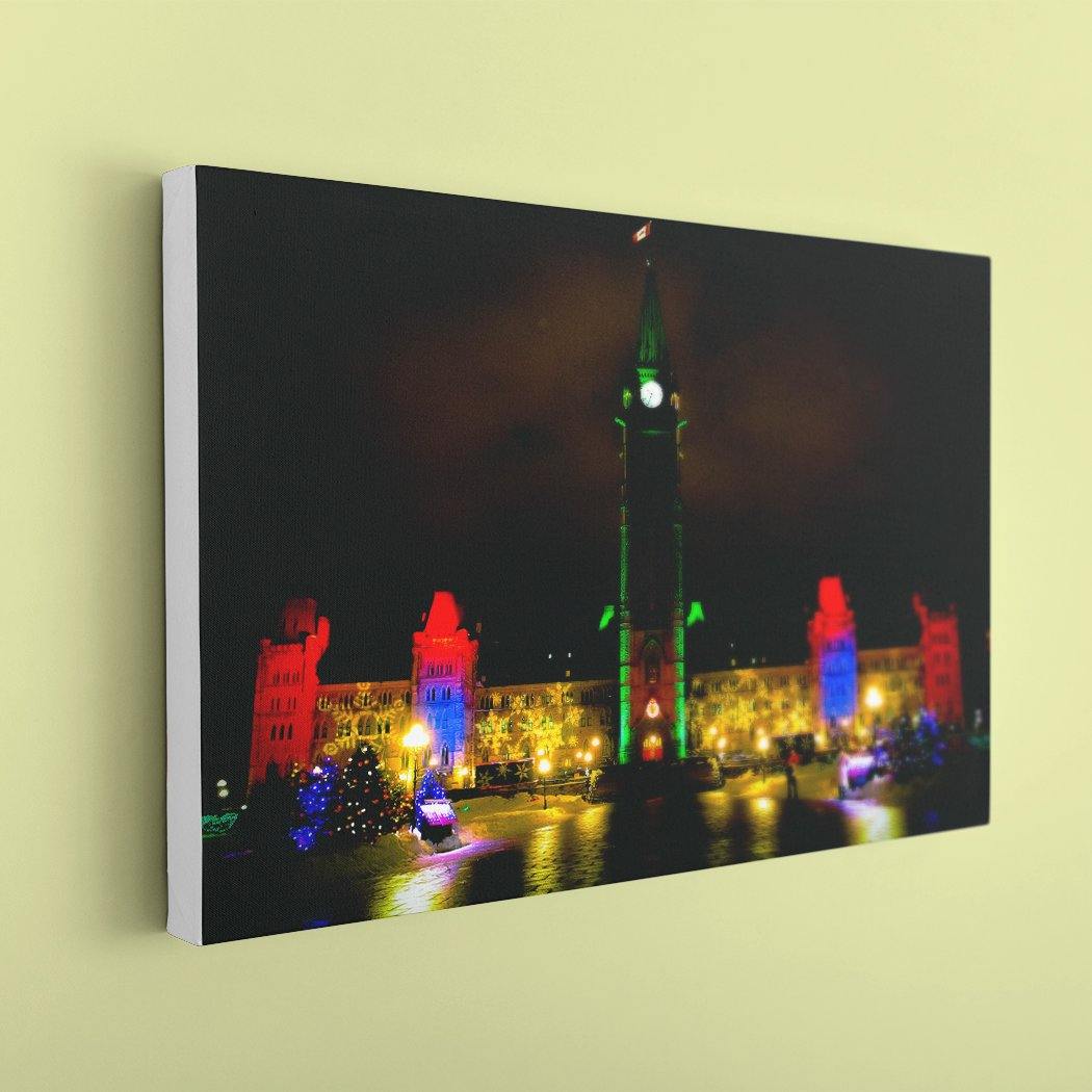 Christmas at Parliament - White Edges - Andrew Moor Photography