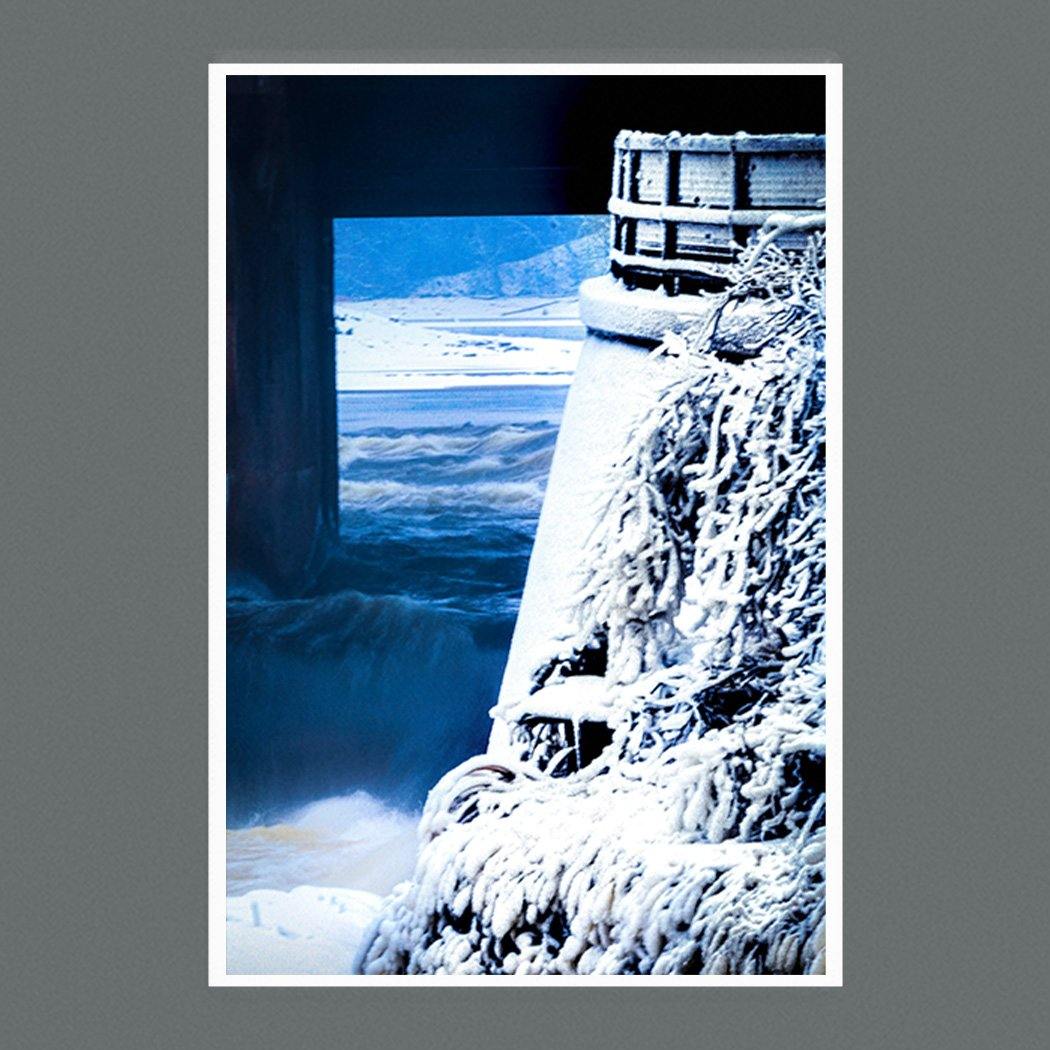 Hogs Back in Winter 9x6 Photographic Print - Square - Andrew Moor Photography