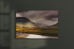 Icelandic Town Canvas Main - Andrew Moor Photography