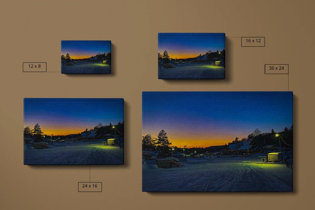 Last Run Canvas Compare Main - Andrew Moor Photography