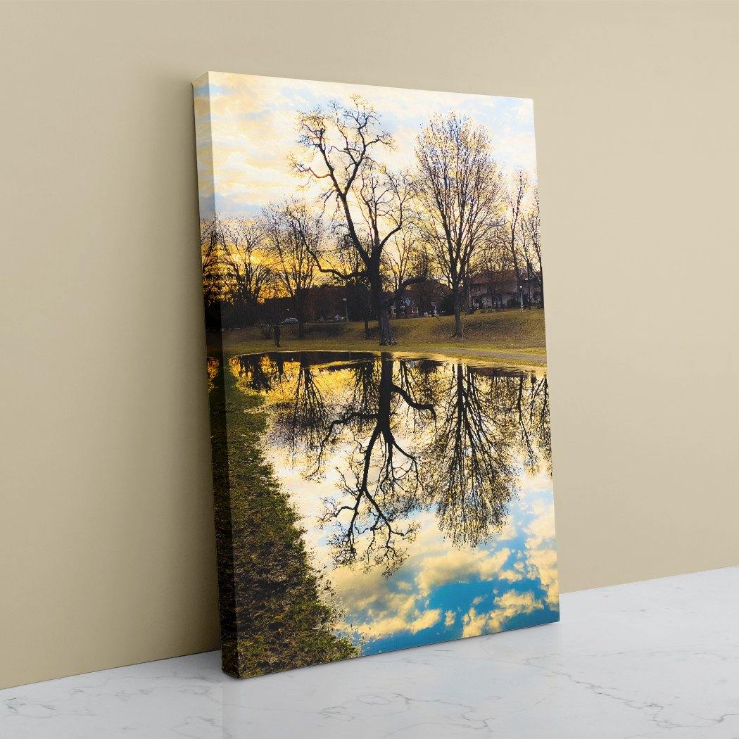 Morning Reflection - Image Edges - Andrew Moor Photography