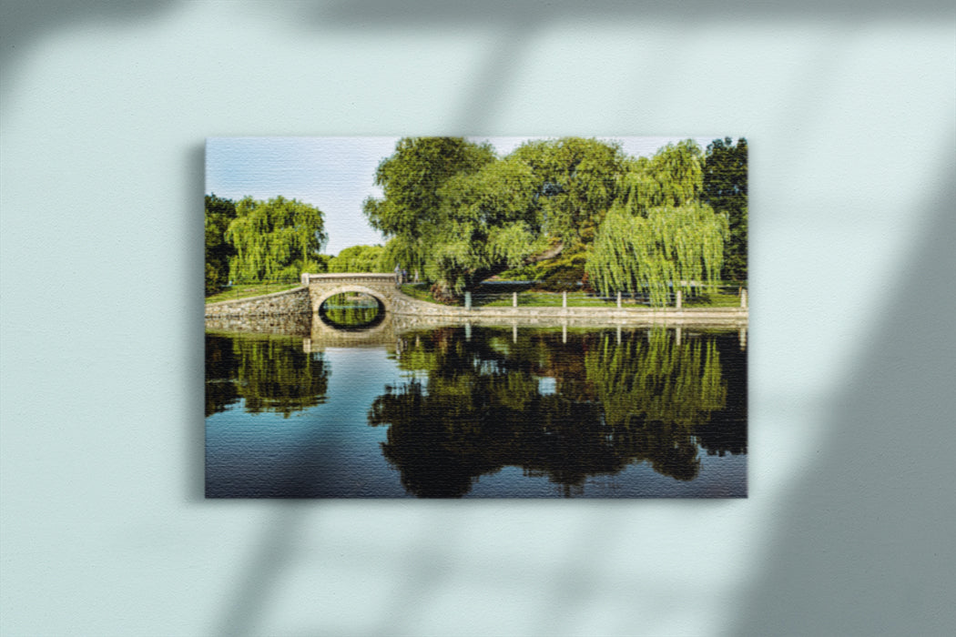 Patterson Creek Bridge - Canvas Image mockup - Andrew Moor Photography