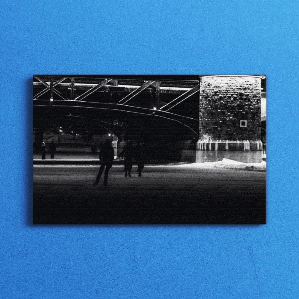 The Skater - Canvas Square - Andrew Moor Photography