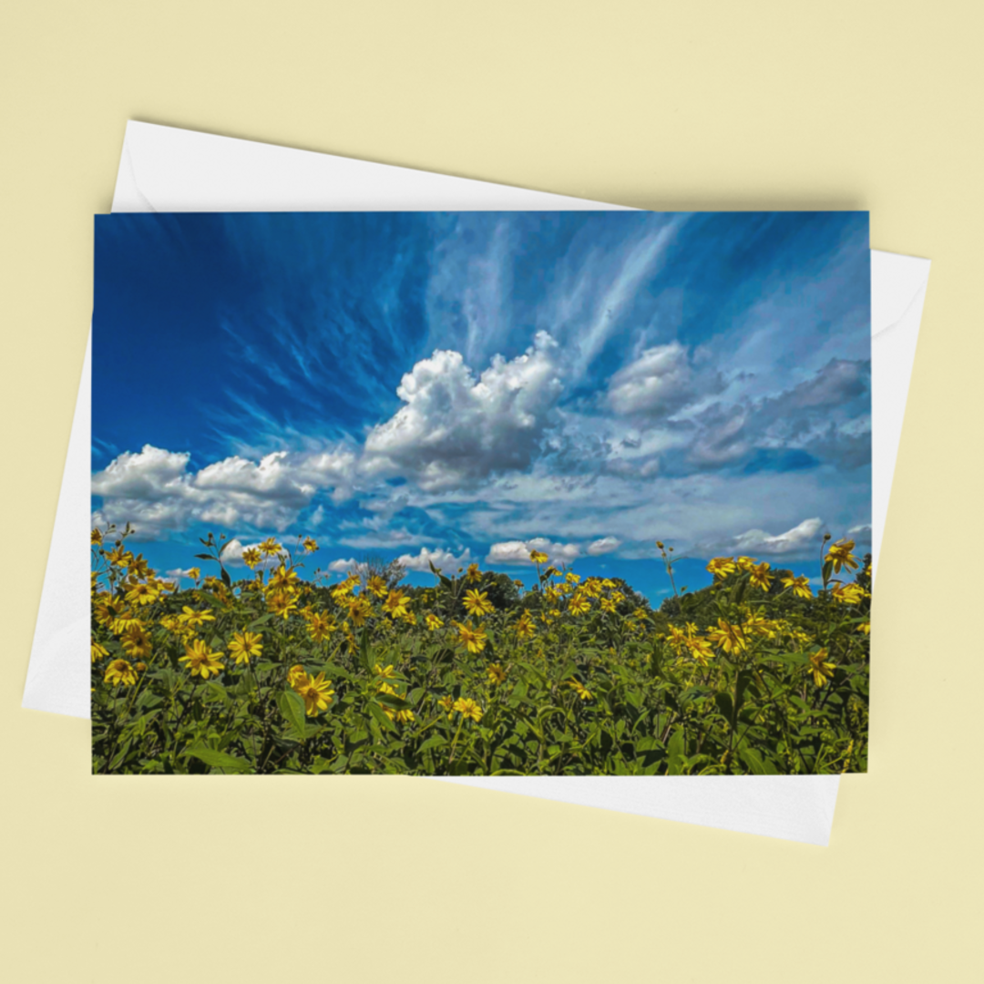 Summer Fields Notecard