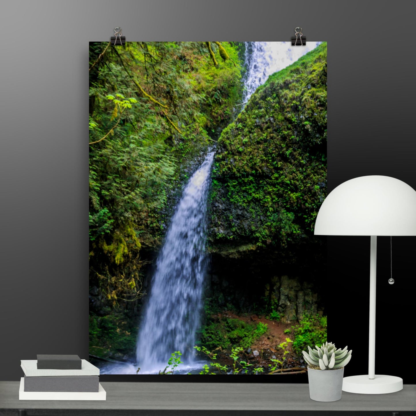 70x50cm Upper Latourell Falls Poster Print