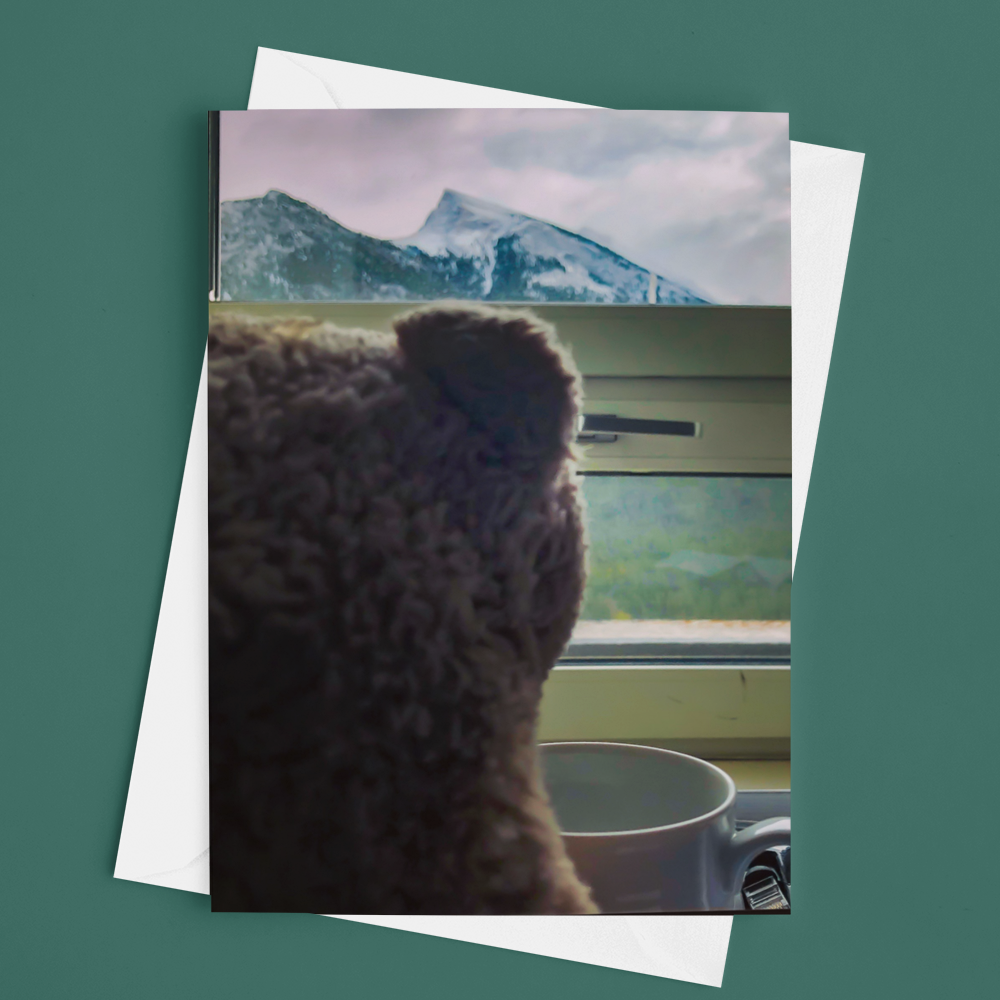Biff da Bear - Biff Mountain Card - Andrew Moor Phorography