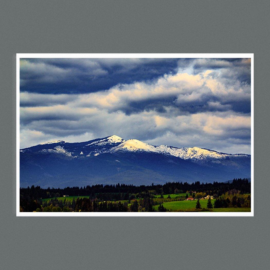Cascades Mountains 9x6 Photographic Print Square - Andrew Moor Photography
