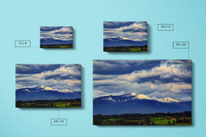 Cascades Mountains Canvas Compare Main - Andrew Moor Photography
