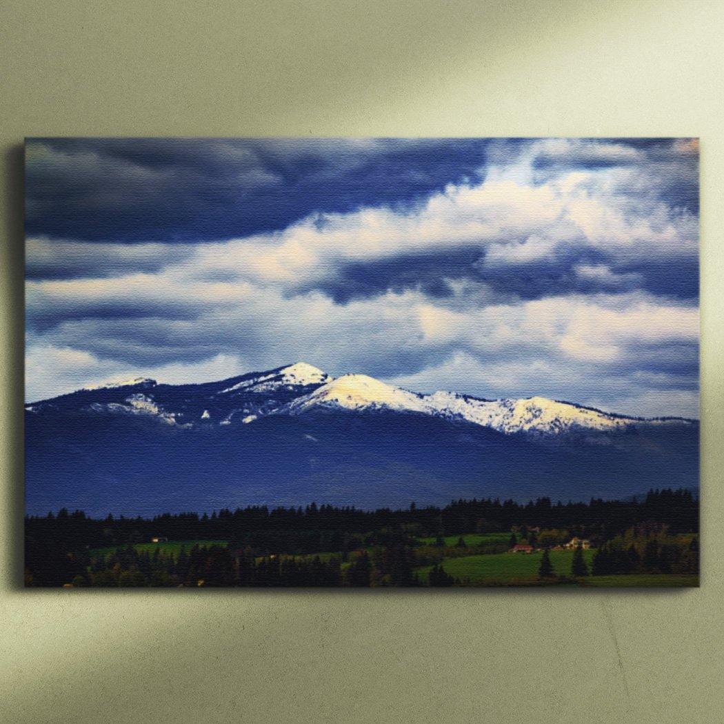 Cascades Mountains Canvas Square - Andrew Moor Photography