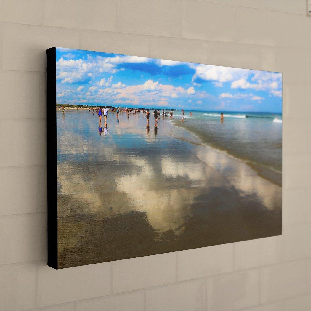 Ogunquit Summer Canvas Print - Black Edges - Andrew Moor Photography 