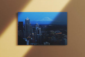 Seattle Twilight Canvas Main - Andrew Moor Photography